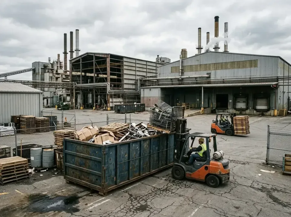 industrial-factory-scrap-conta-003 — frequently asked questions, Cheap Roll-off Dumpster Rentals in Muskegon, MI